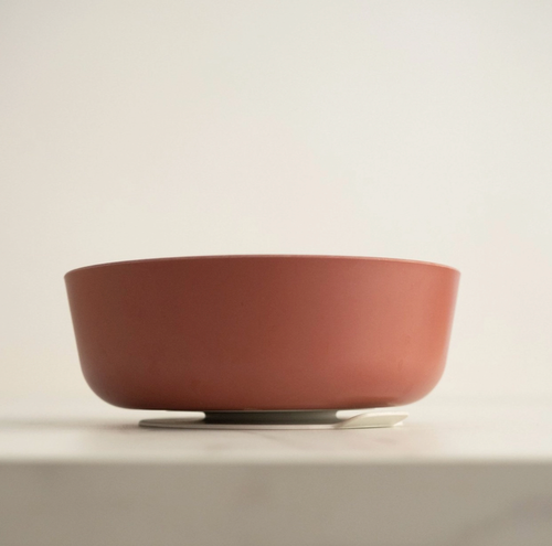 Made with non-toxic, food-grade silicone, this suction base set of two helps protect our kid's bamboo fiber dishware from falls & drops. For use, firmly stuck