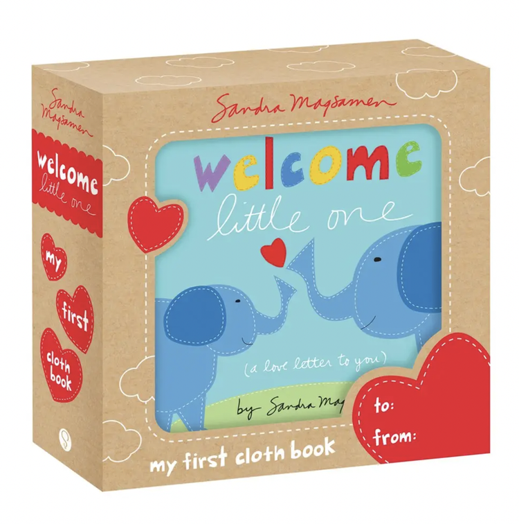 My First Soft Cloth Book: A Sweet and Snuggly Touch-and-Feel Book for Newborns to Play and Grow.
Welcome your little one to the world with this special cloth book b