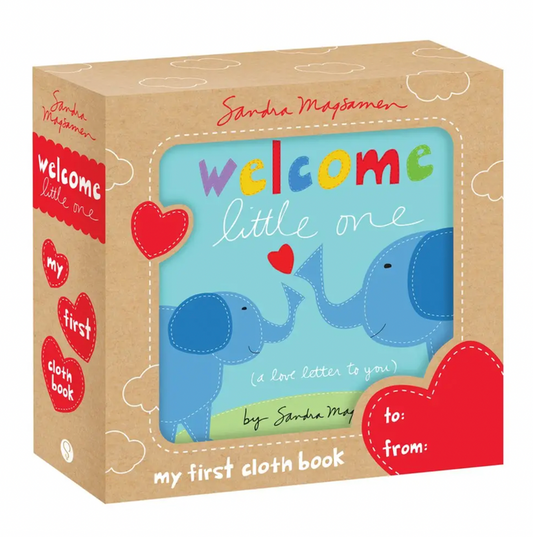 My First Soft Cloth Book: A Sweet and Snuggly Touch-and-Feel Book for Newborns to Play and Grow.
Welcome your little one to the world with this special cloth book b