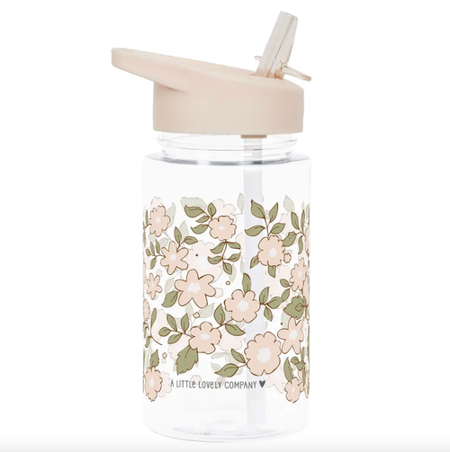 Drink bottle with handy drinking spout that is easy to open and close, even for little hands. The bottle is leakproof, making it perfect for taking to school and spo