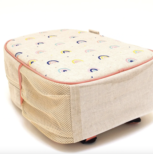 THE TODDLER BACKPACK BRINGS SOPHISTICATED STYLE TO THE LITTLES OF YOUR FAMILY! CHEERFUL AND BRIGHT, OUR NEO RAINBOW PRINT IS THE PERFECT REMINDER THAT EVEN OUR STORM
