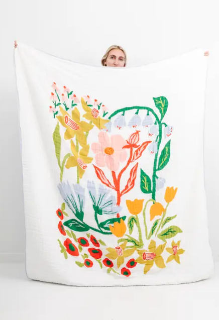 We partnered up with the creative team at The House that Lars Built to bring you our new Cottage Garden Collection. This rainbow of florals will bring a colorful an