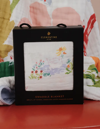 -47x47 inches
-Made of 100% cotton muslin, which only gets softer with time
-Lightweight and breathable
-Machine washable.