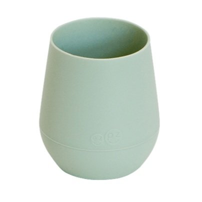 Learning to drink out of an open cup is an important developmental milestone, and the Tiny Cup helps baby transition from bottle to cup. Open cup drinking supports
