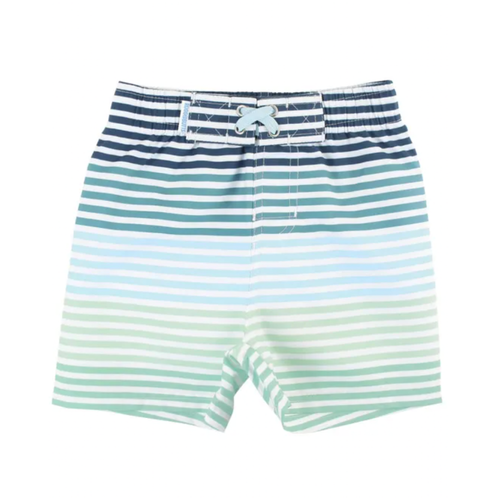 Complete your boy's summer swim outfit with these Swim Trunks. With its inner mesh lining, not only will he look good but feel good, too.
100% Polyester
Imported / D