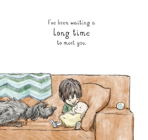 Because I’m New by Brad Sneed
The joys and difficulties of adding a baby to the family are detailed in this sweet tale. The story unfolds from the point of view of a
