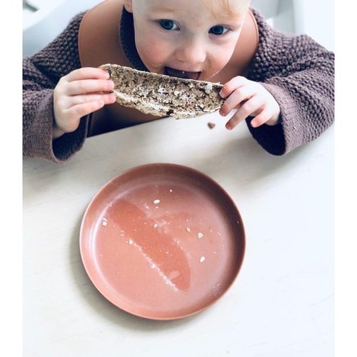 Our Toddler Plate Set features (4) pint-sized plates in an assorted mix of pop colors that will brighten up any meal! Eco-friendly, BPA-free, reusable and dishwasher