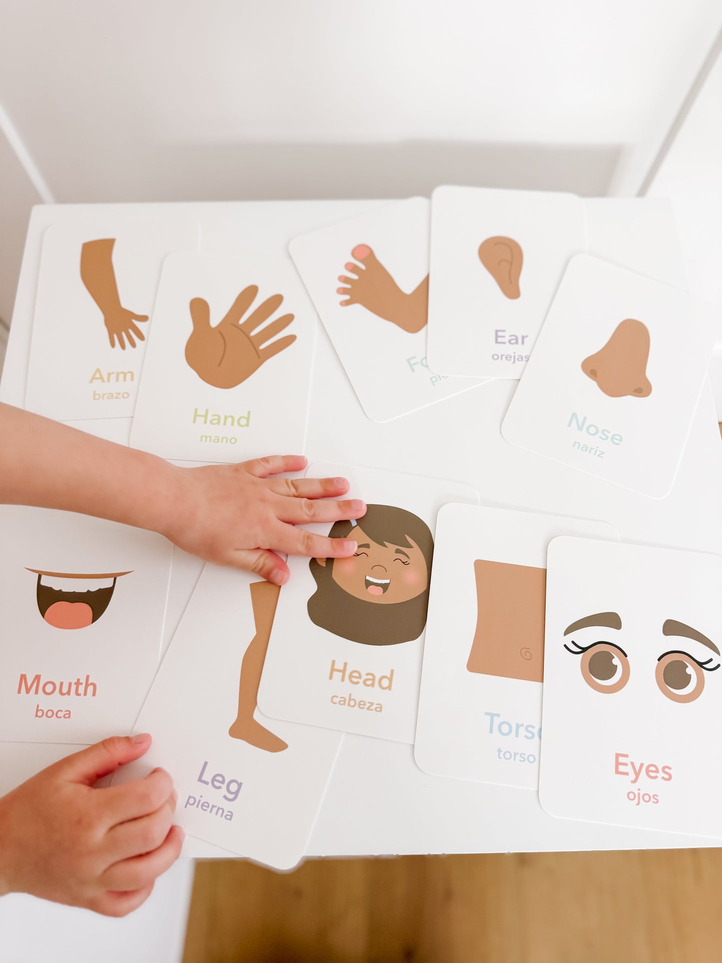 Body Parts Flashcards
