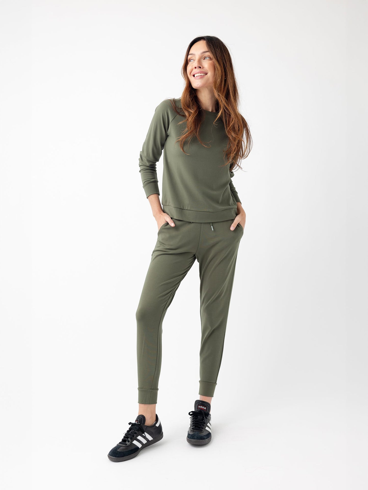 Women's Brushed Bamboo Jogger Set