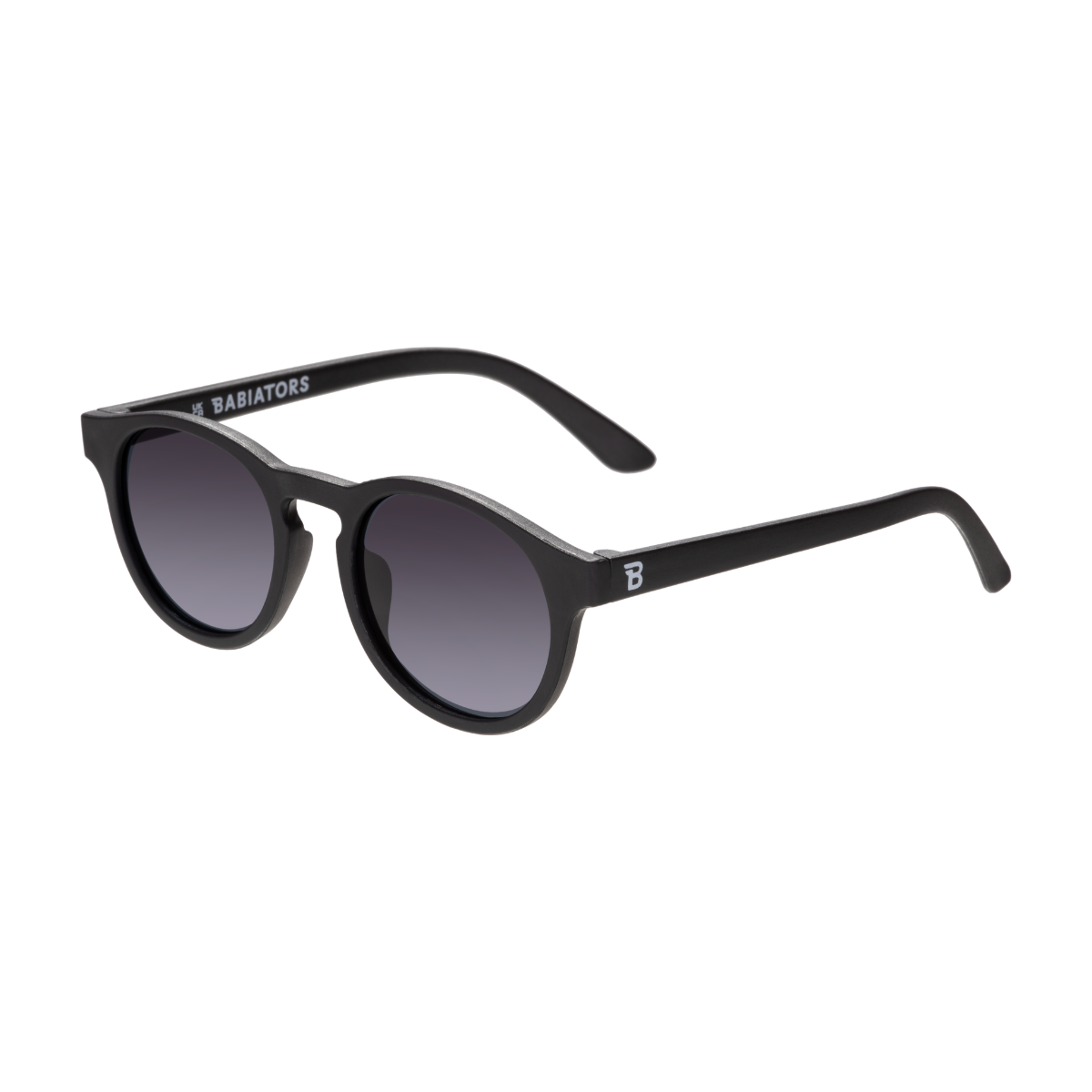 Jet Black Keyhole | Smoke Polarized Lens