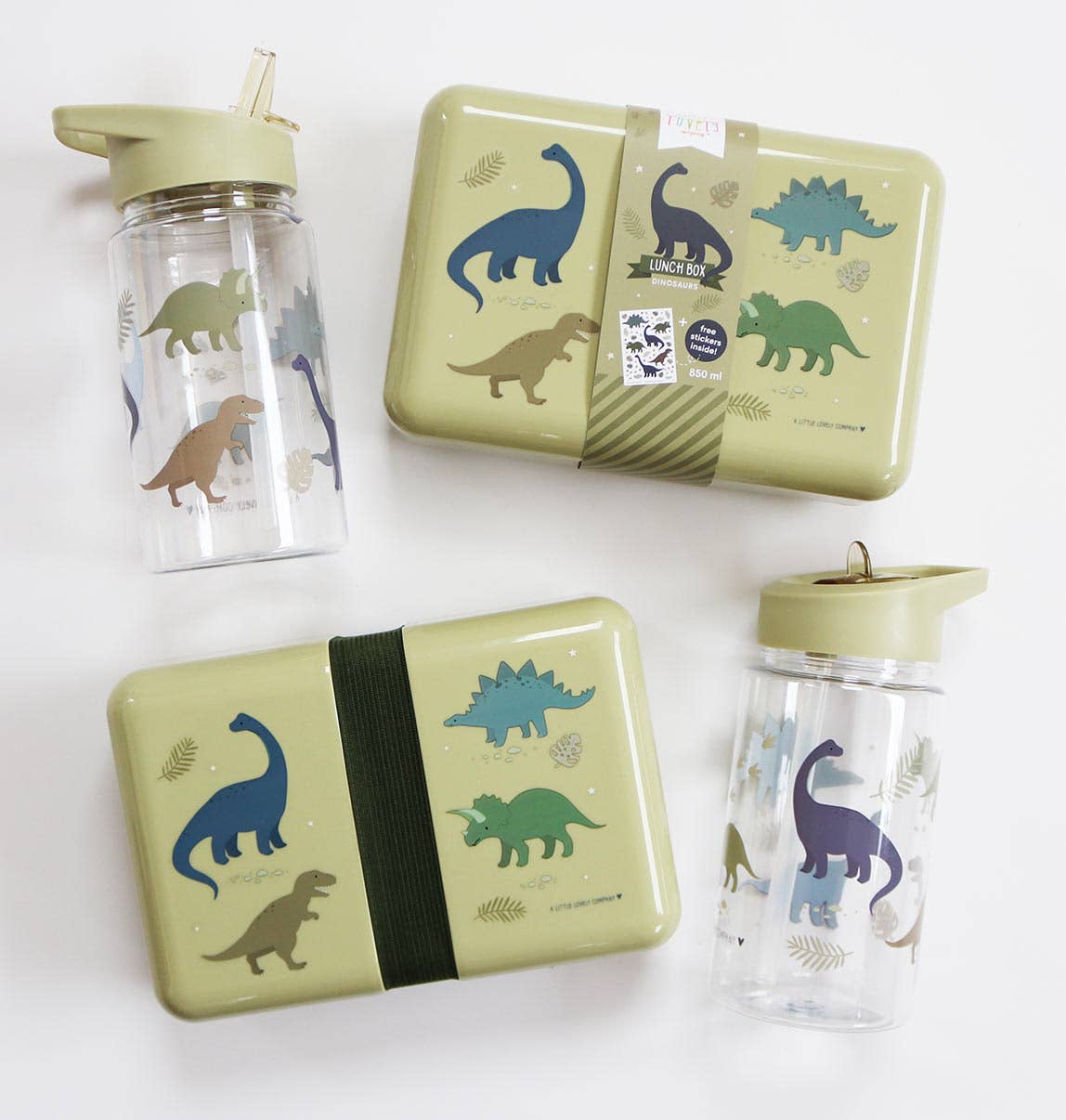 Kids drink bottle/water bottle - Dinosaurs