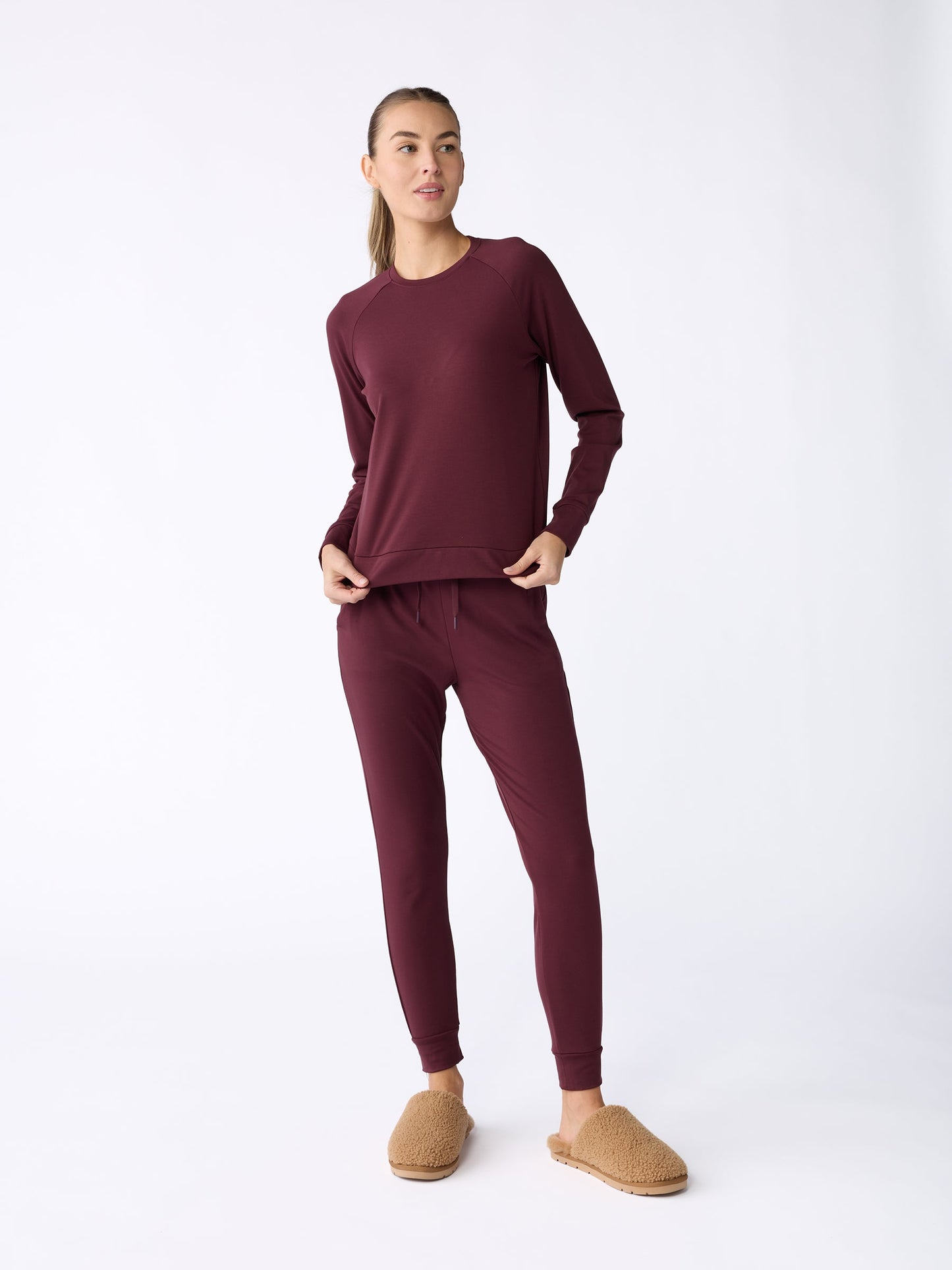 Women's Brushed Bamboo Jogger Set