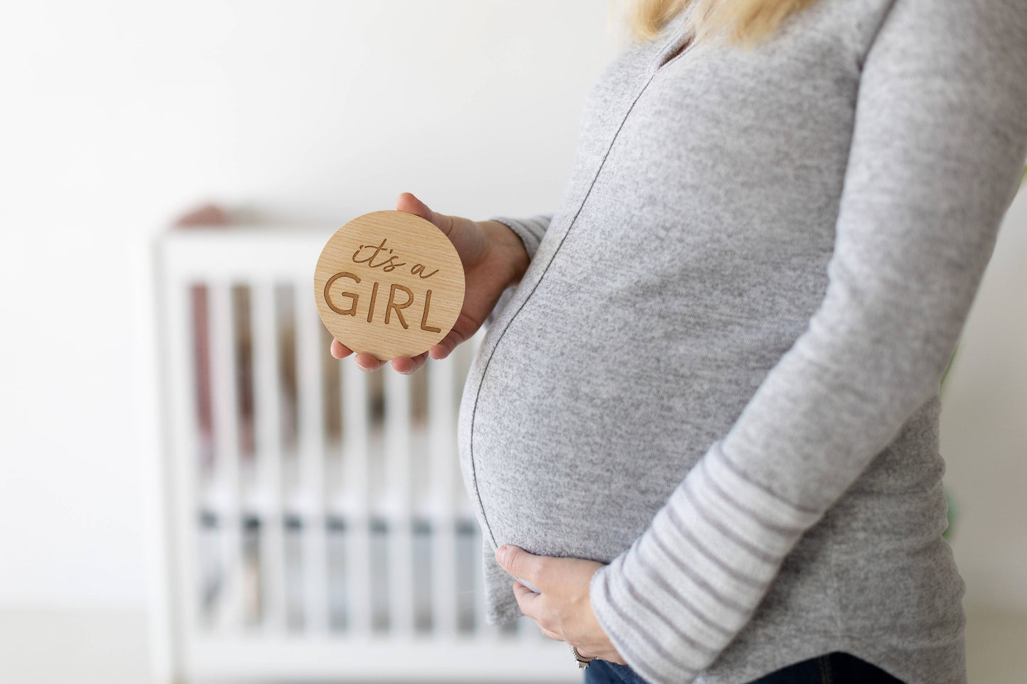 Pregnancy Journey Wooden Weekly Milestone Markers