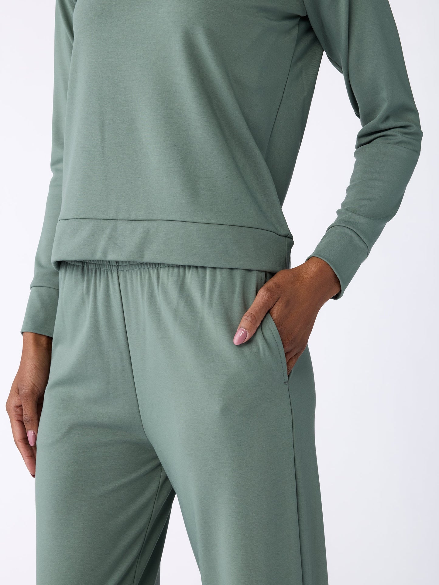 Women's Brushed Bamboo Jogger Set