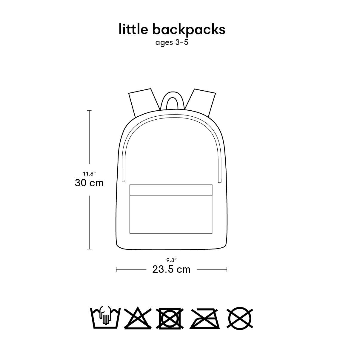 Little Kids Backpack - Cherries
