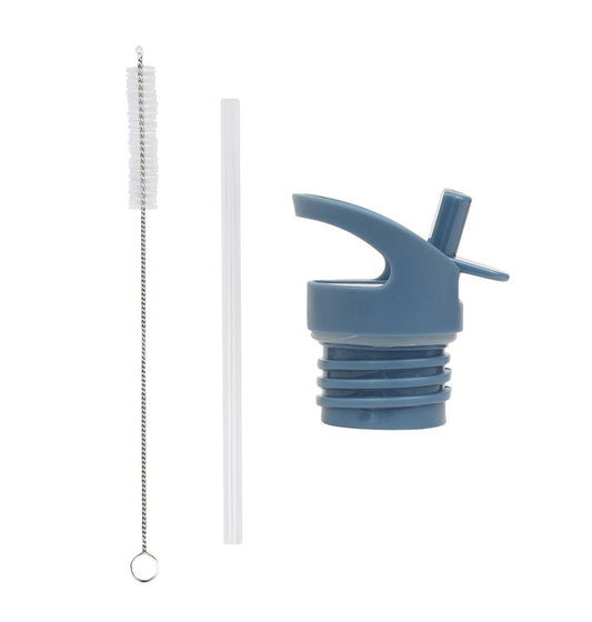 Replacement Lid, Straw & Brush Set for Stainless Steel Bottle: Vehicles