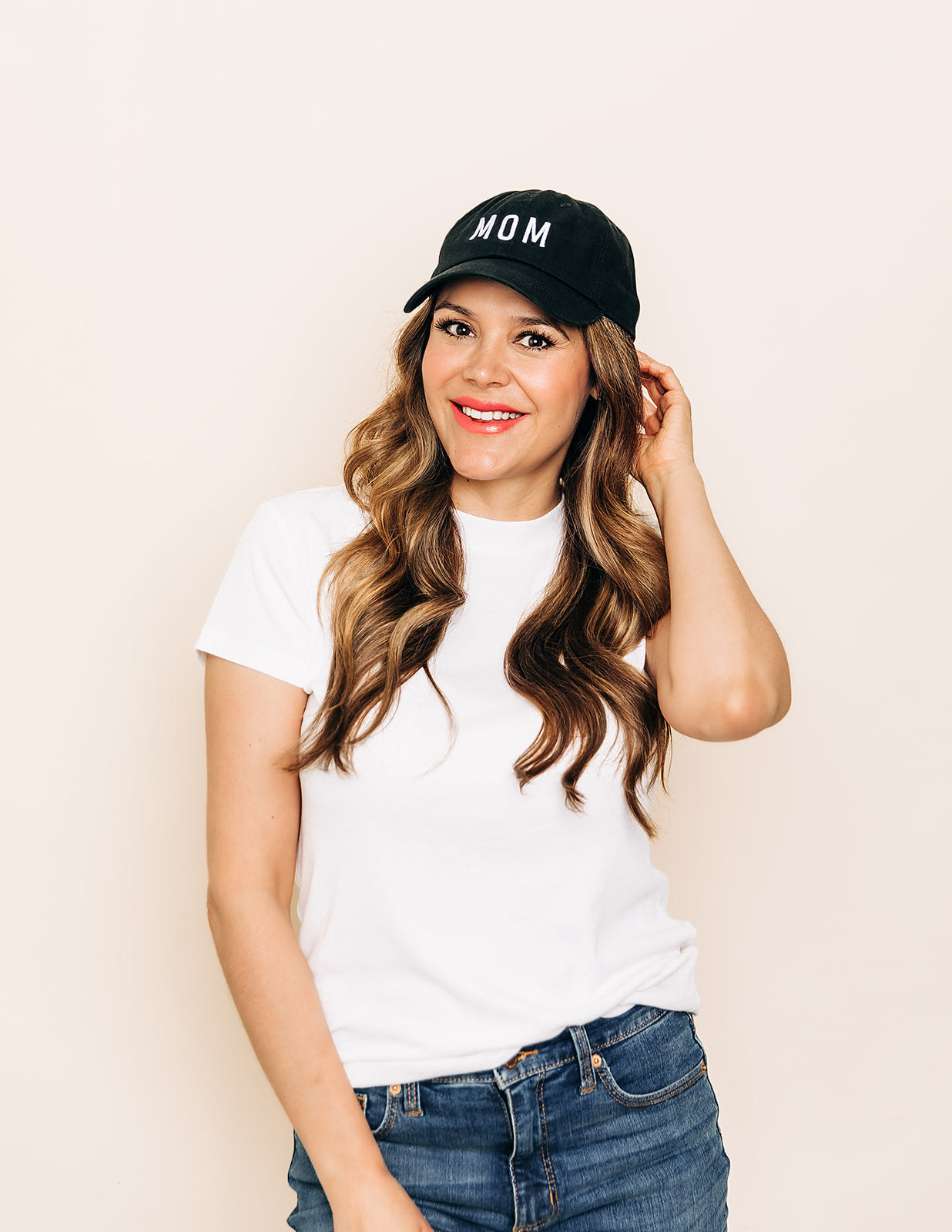 Navy Mom Hat