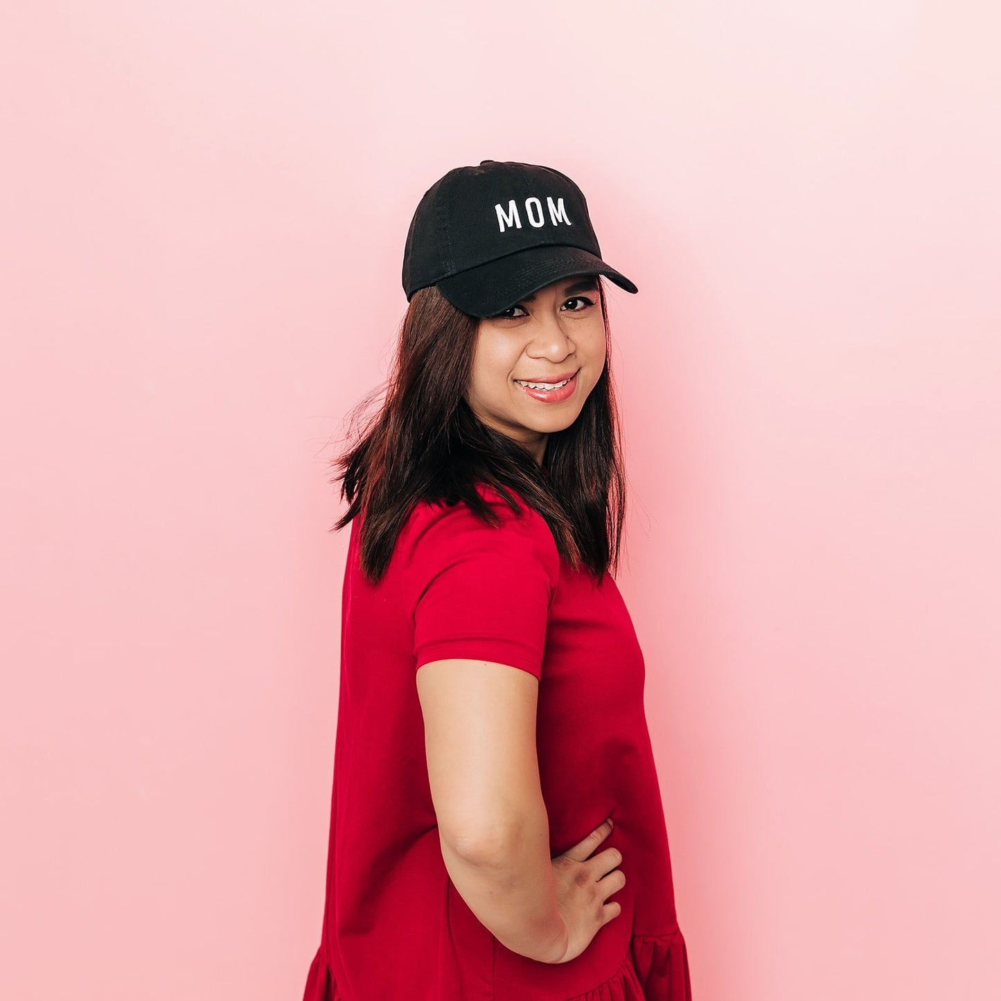 Navy Mom Hat