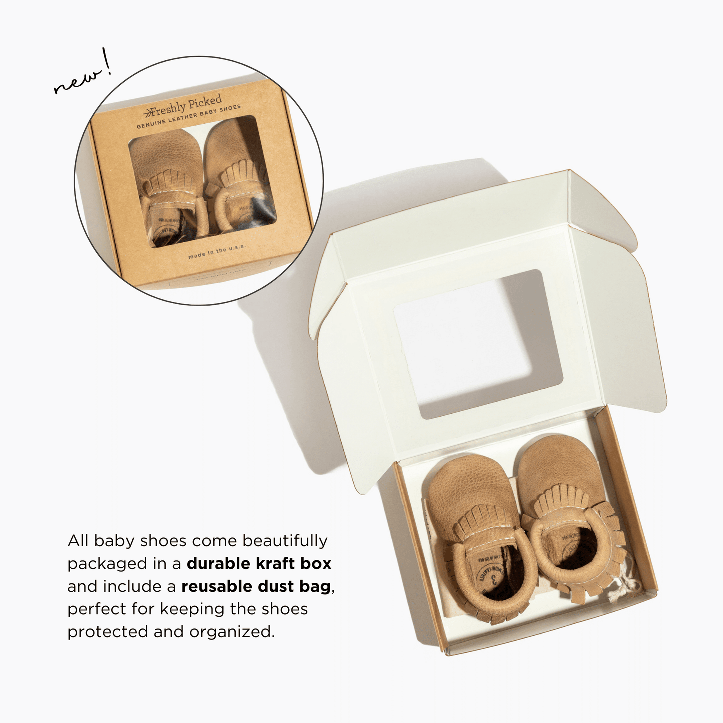 Platinum Moccasin Baby Shoe