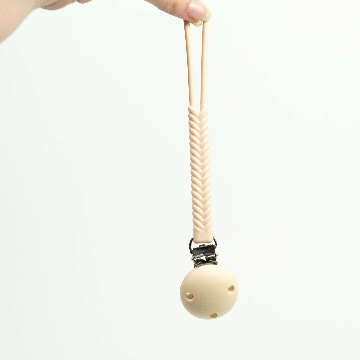 Braided Pacifier Clip
