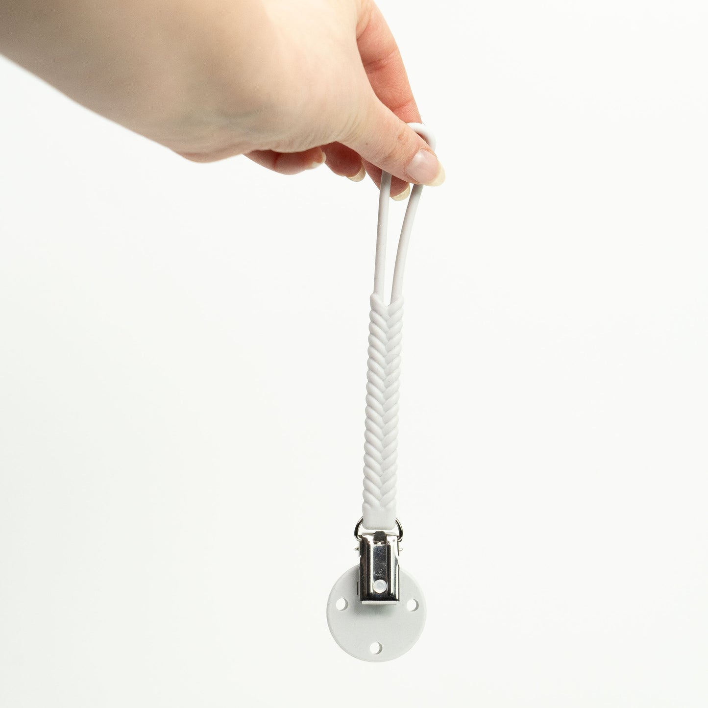 Braided Pacifier Clip