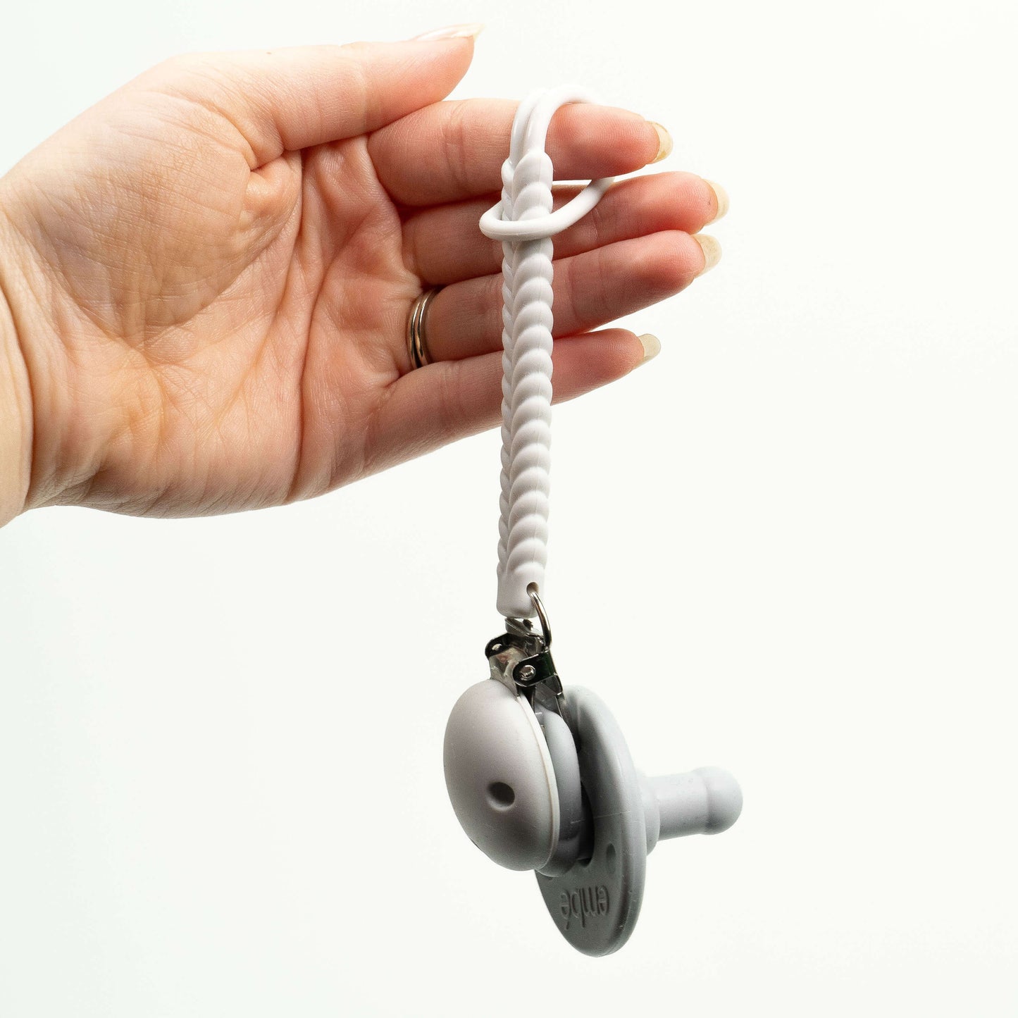 Braided Pacifier Clip