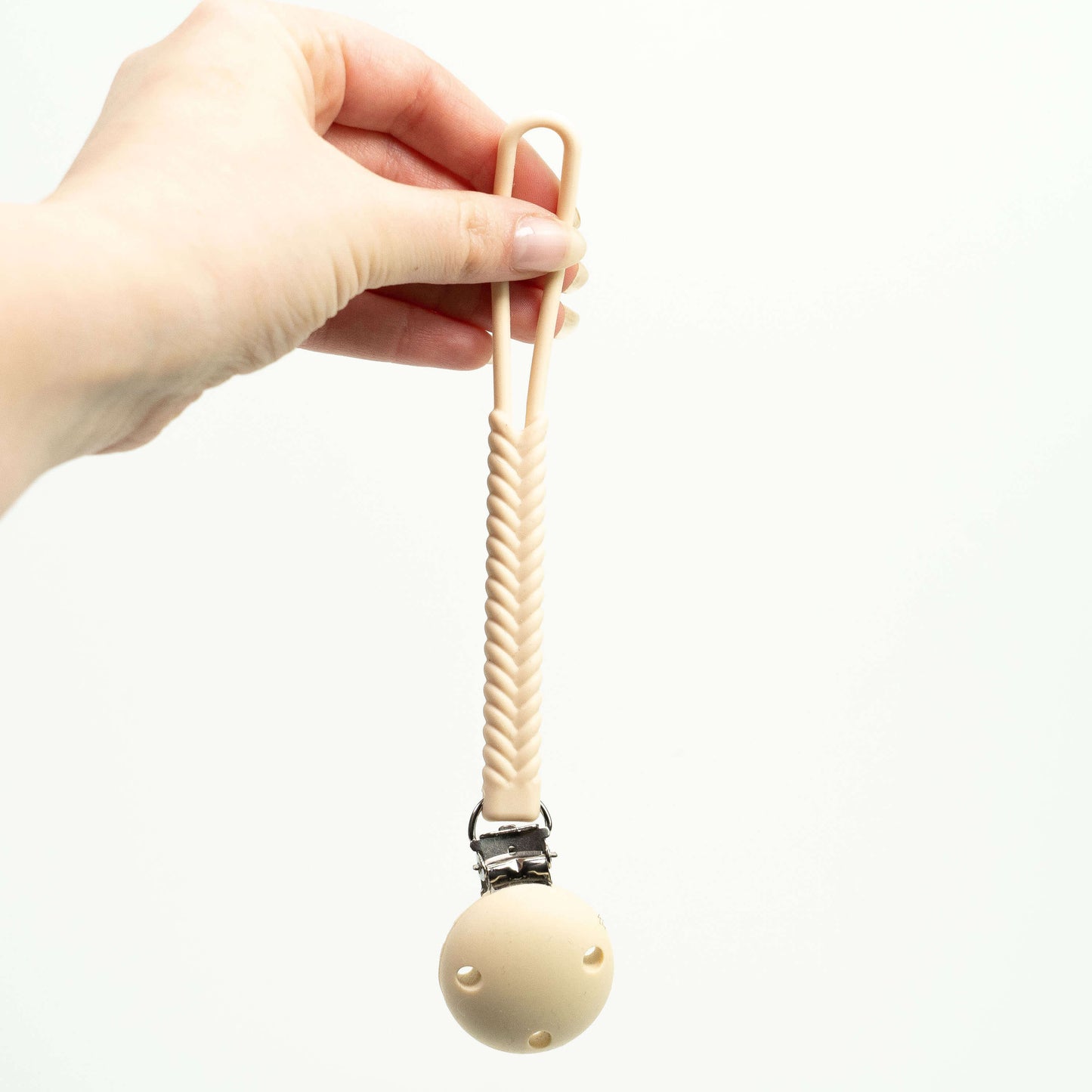 Braided Pacifier Clip