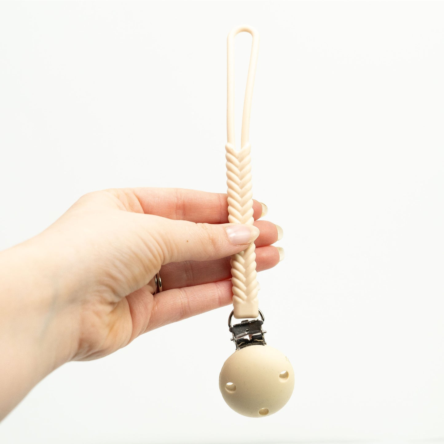 Braided Pacifier Clip