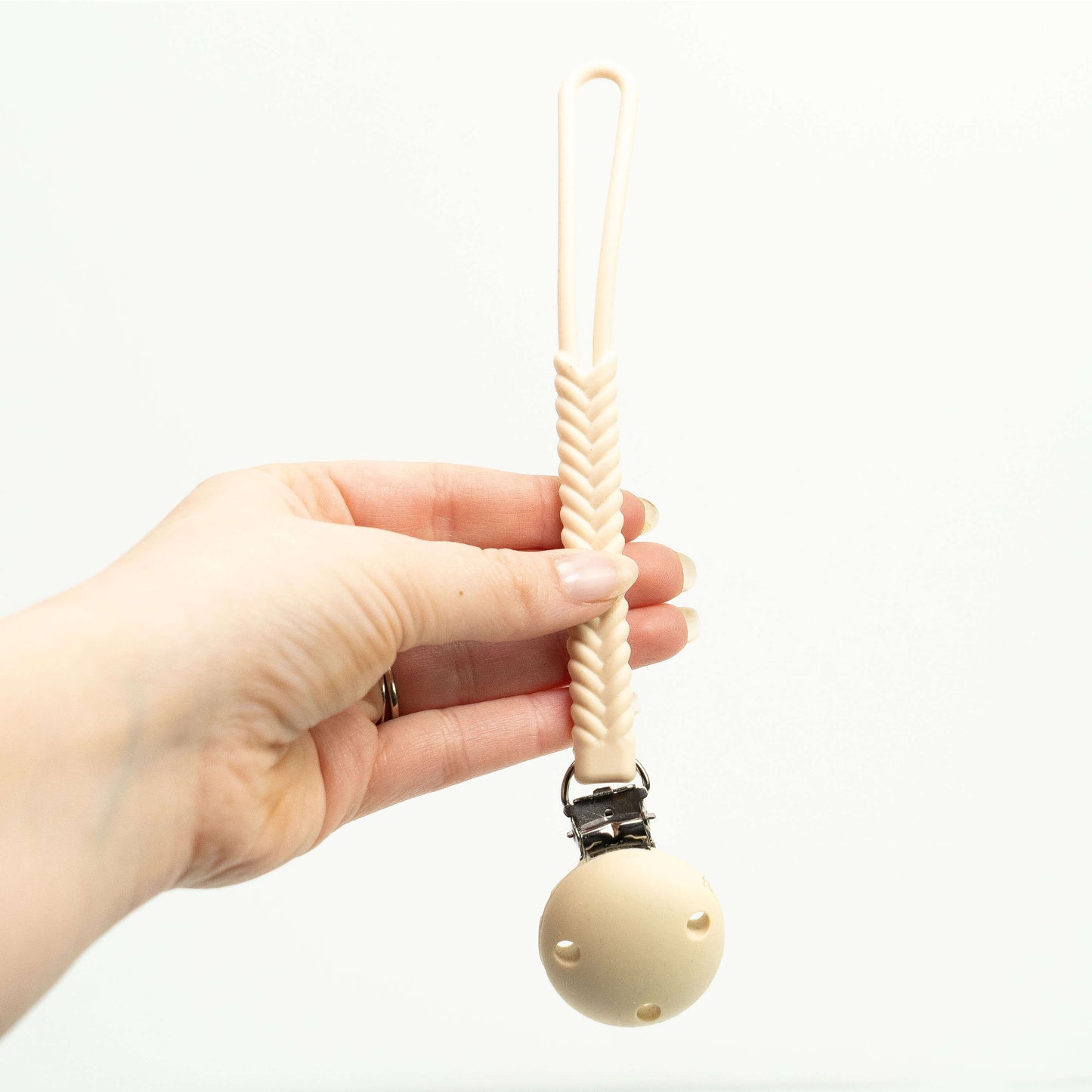 Braided Pacifier Clip