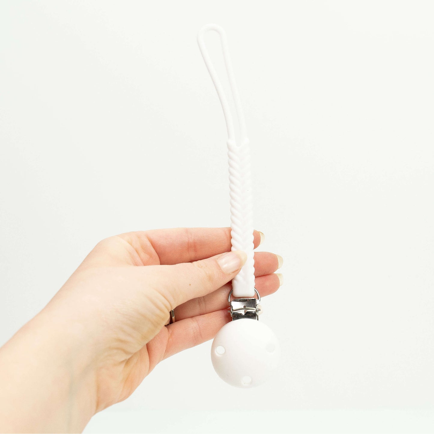 Braided Pacifier Clip