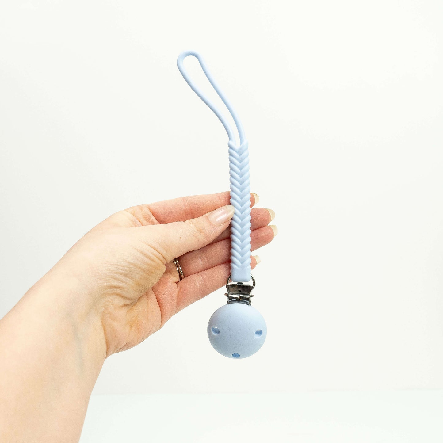 Braided Pacifier Clip