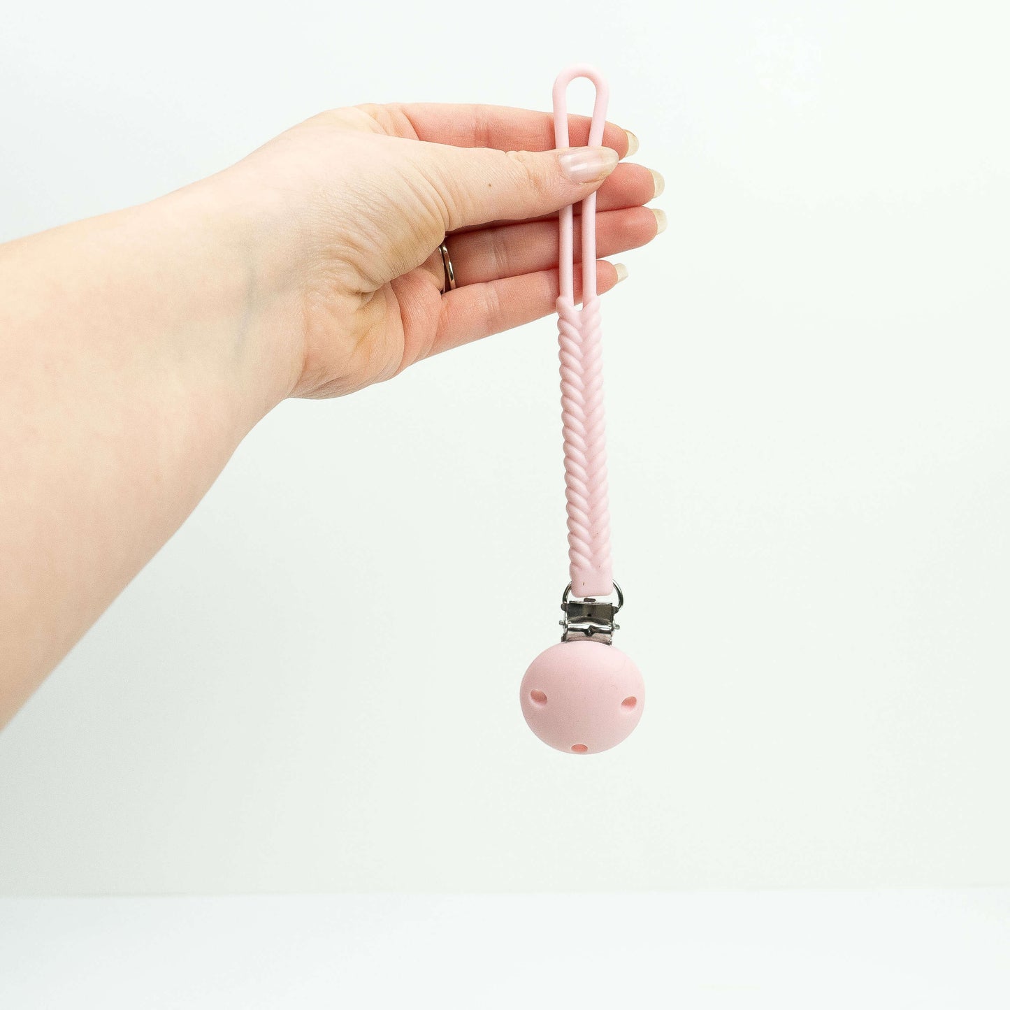 Braided Pacifier Clip