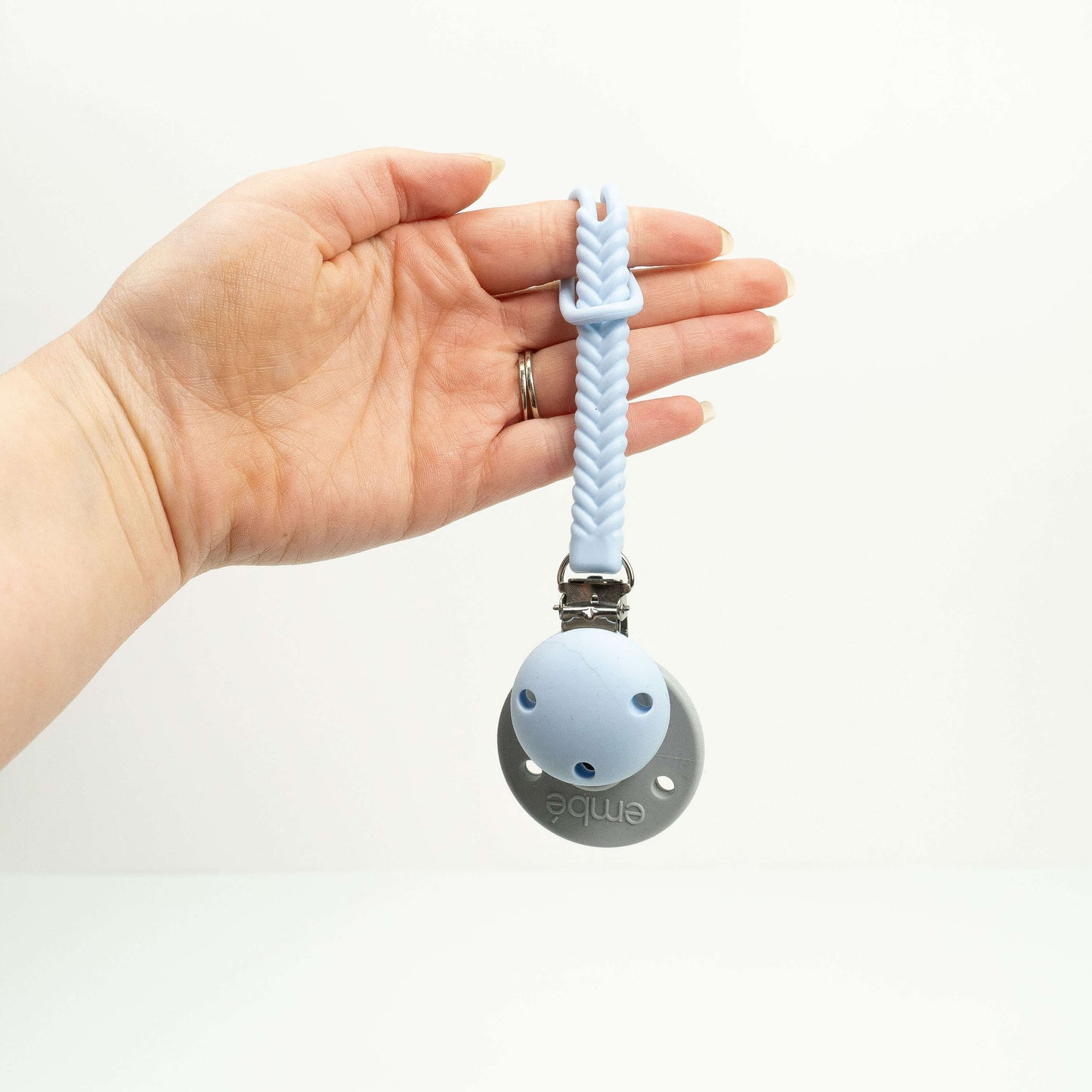 Braided Pacifier Clip