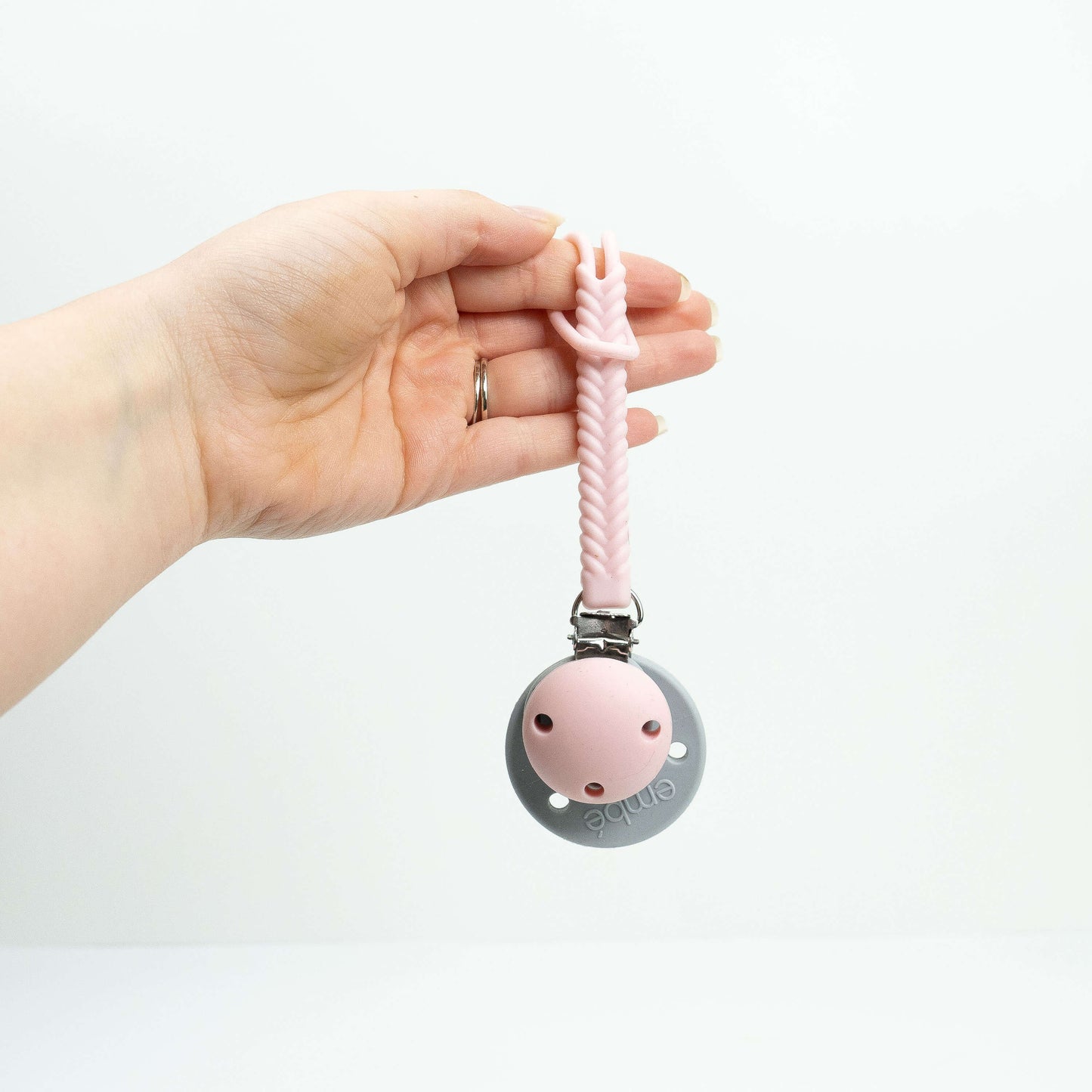 Braided Pacifier Clip