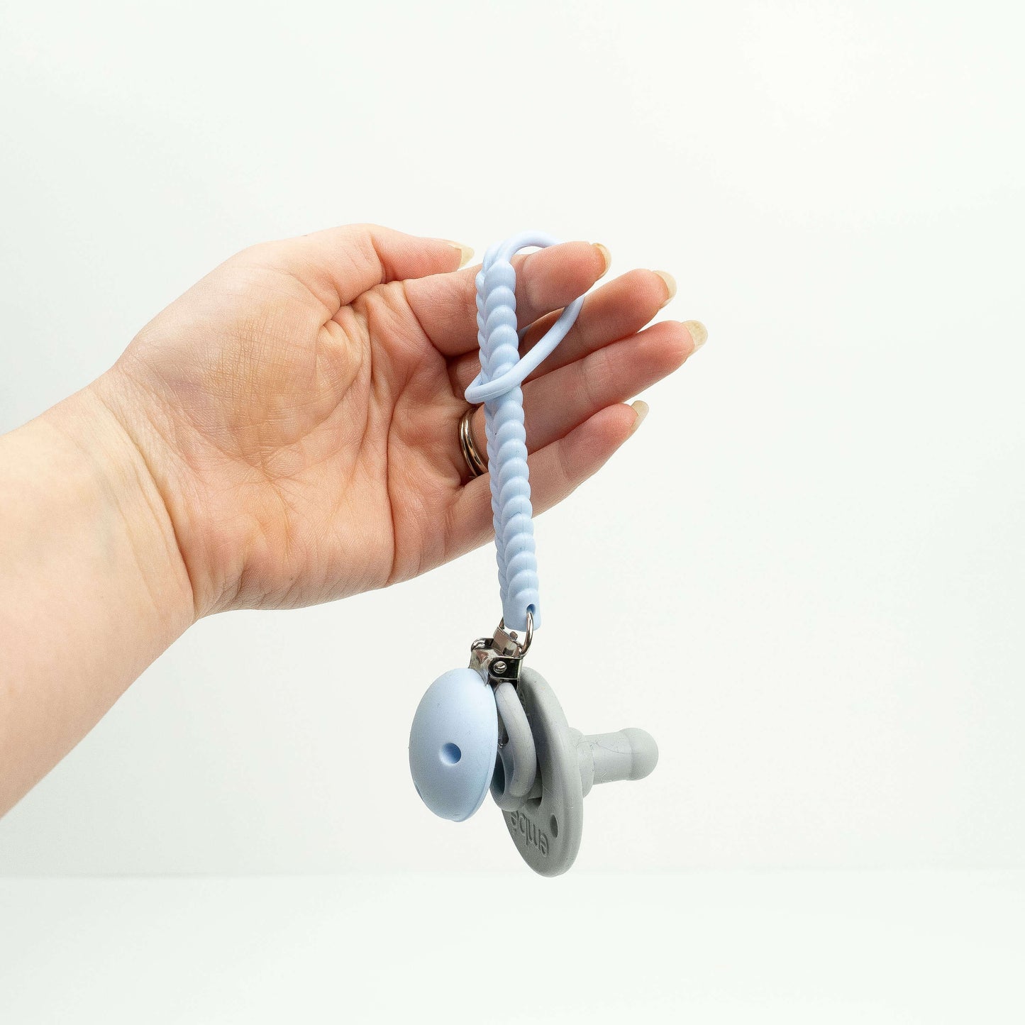 Braided Pacifier Clip