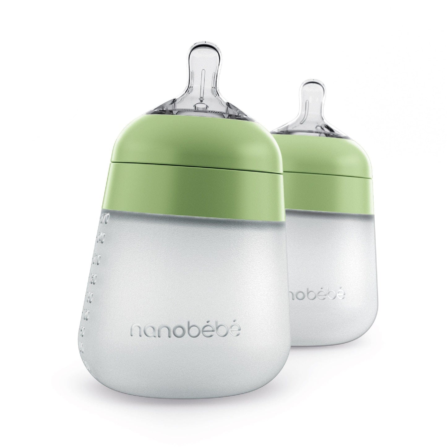 9oz Flexy Silicone Baby Bottle by Nanobébé US