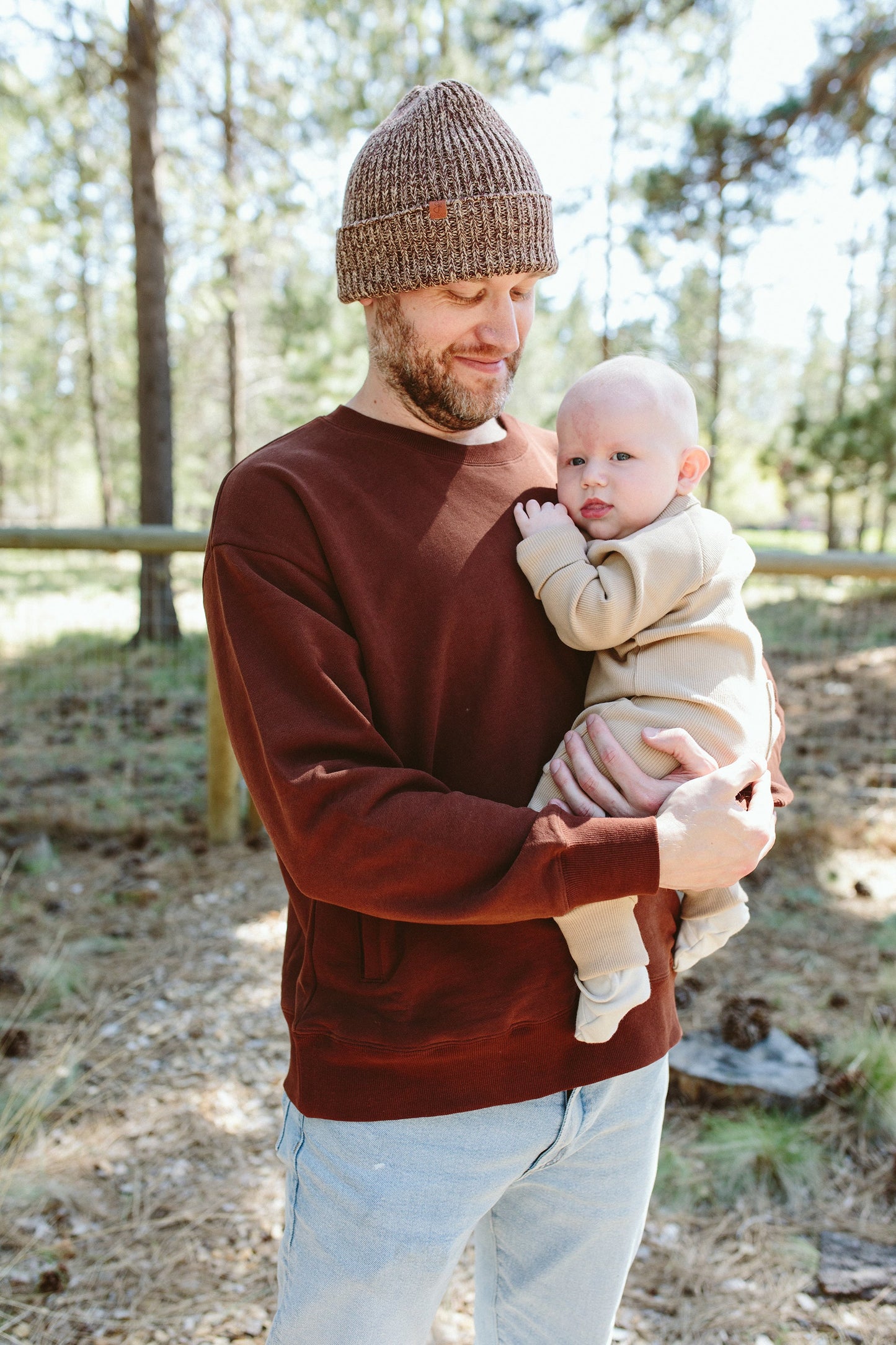 ADULT KNIT BEANIE | BARK