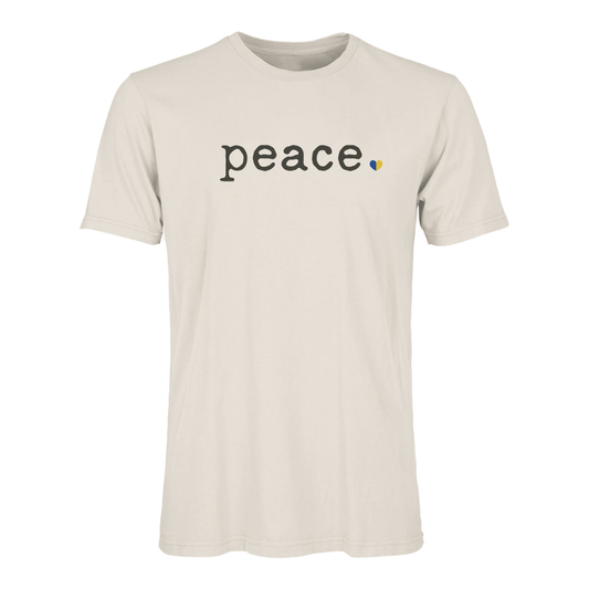 adult graphic tee | peace unisex