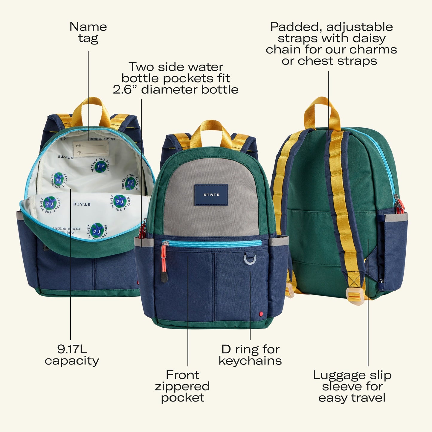 Neon Space Mini Backpack