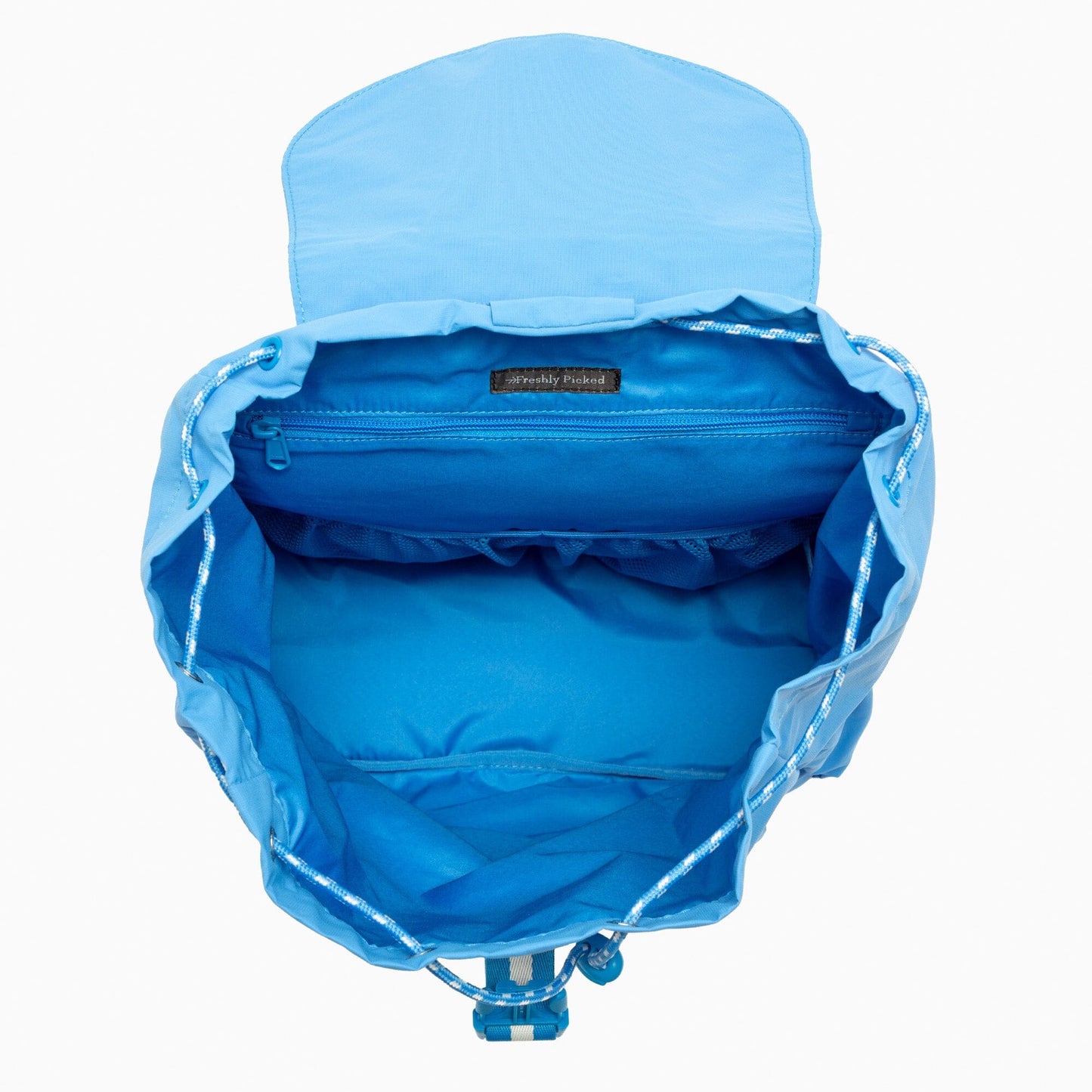 Wave Motion Drawcord Backpack