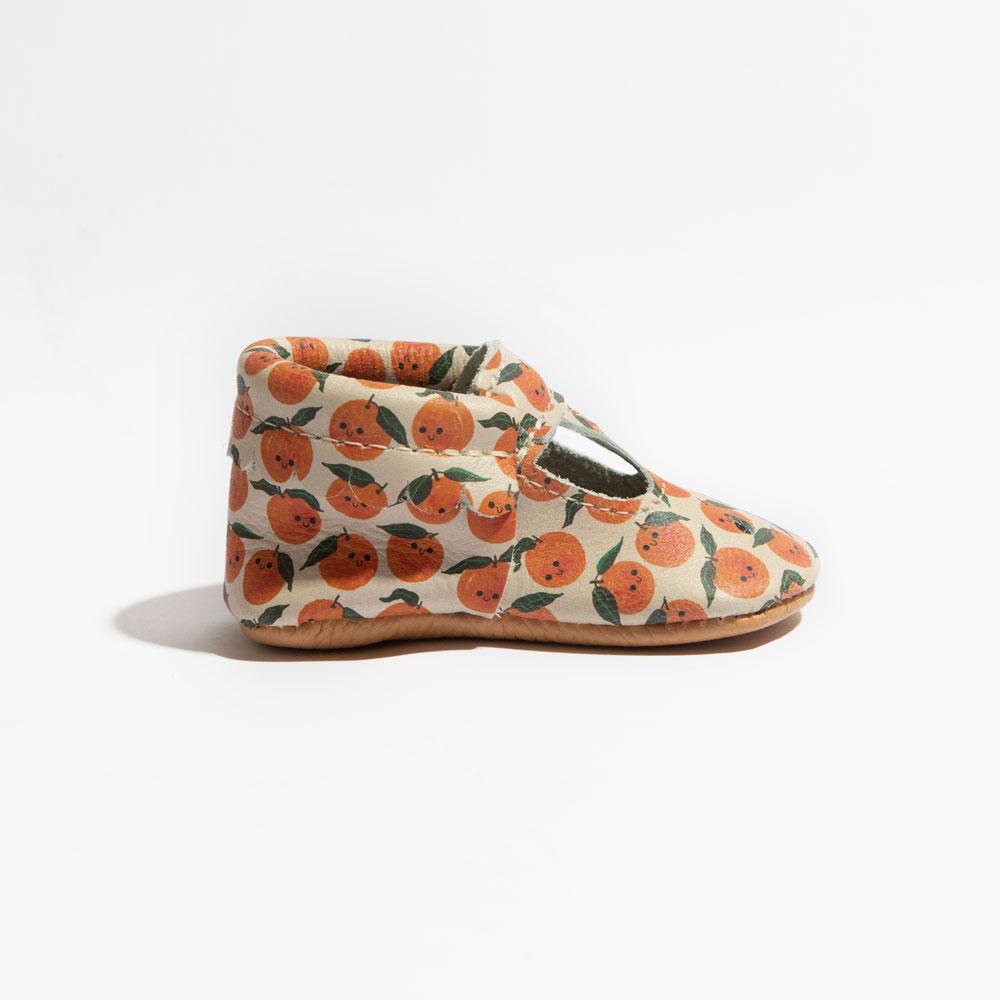 Orange You Sweet Mary Jane Baby Shoe