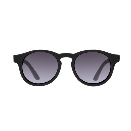 Jet Black Keyhole | Smoke Polarized Lens