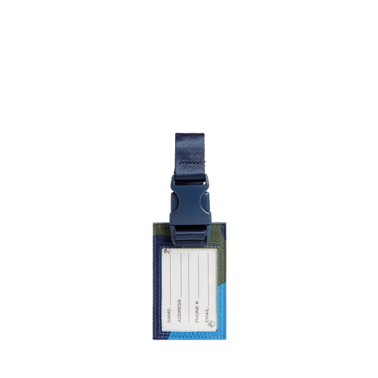 Camo Luggage Tag