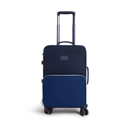 Navy Carry-On Suitcase