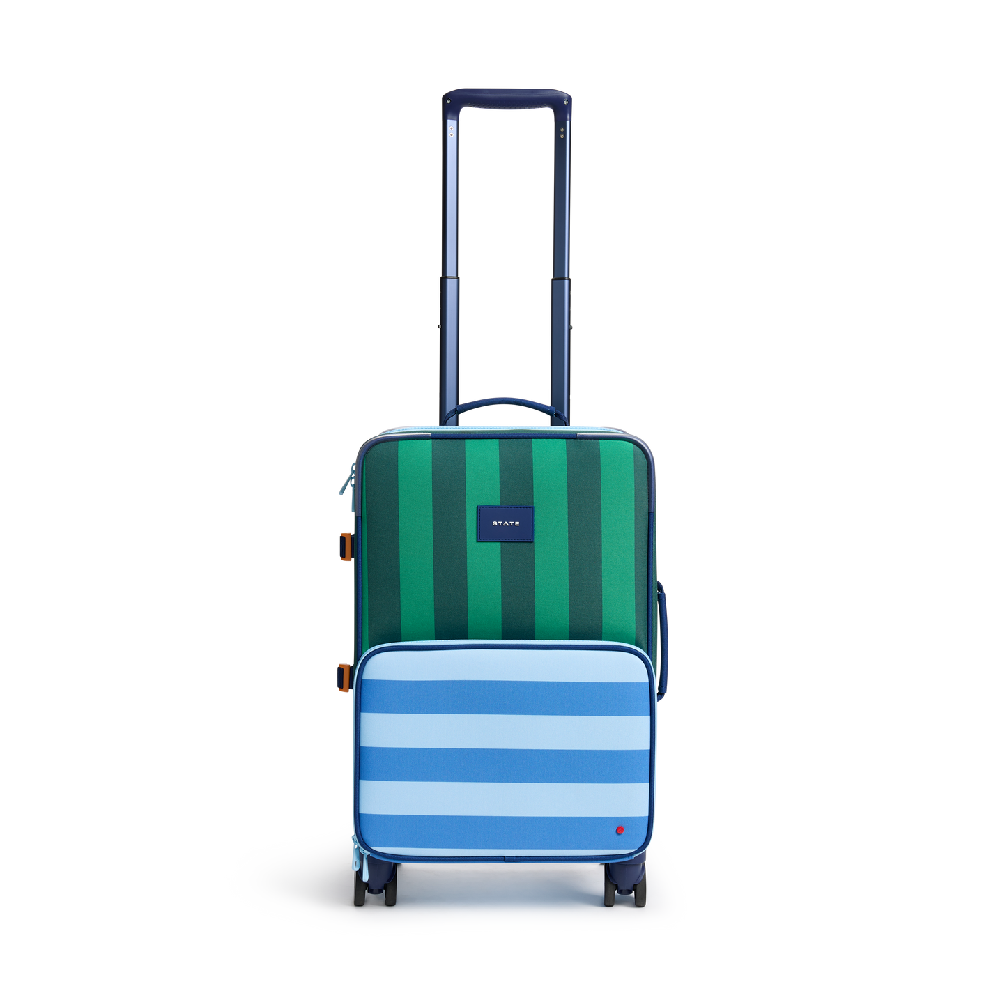 Stripe Carry-On Suitcase