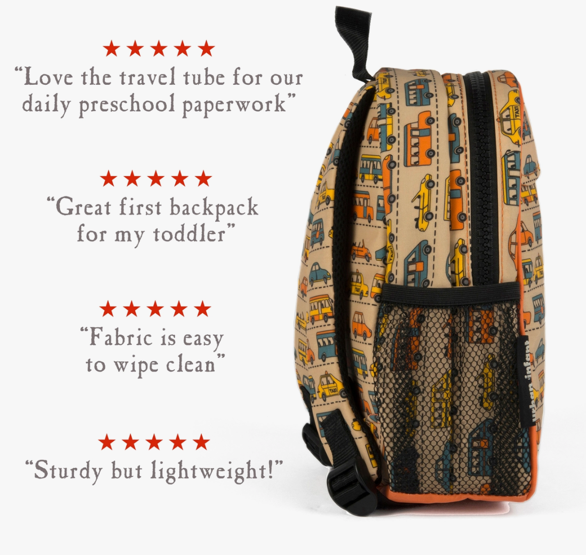 Kids Toddler Back To School Backpack - Traffic Packie®