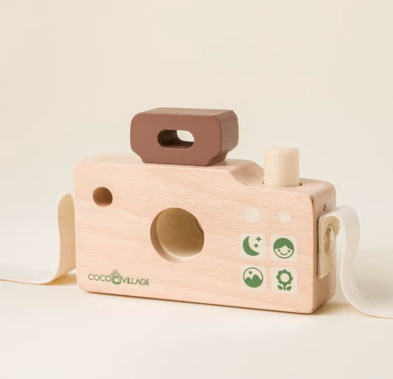 Wooden Camera With Bag