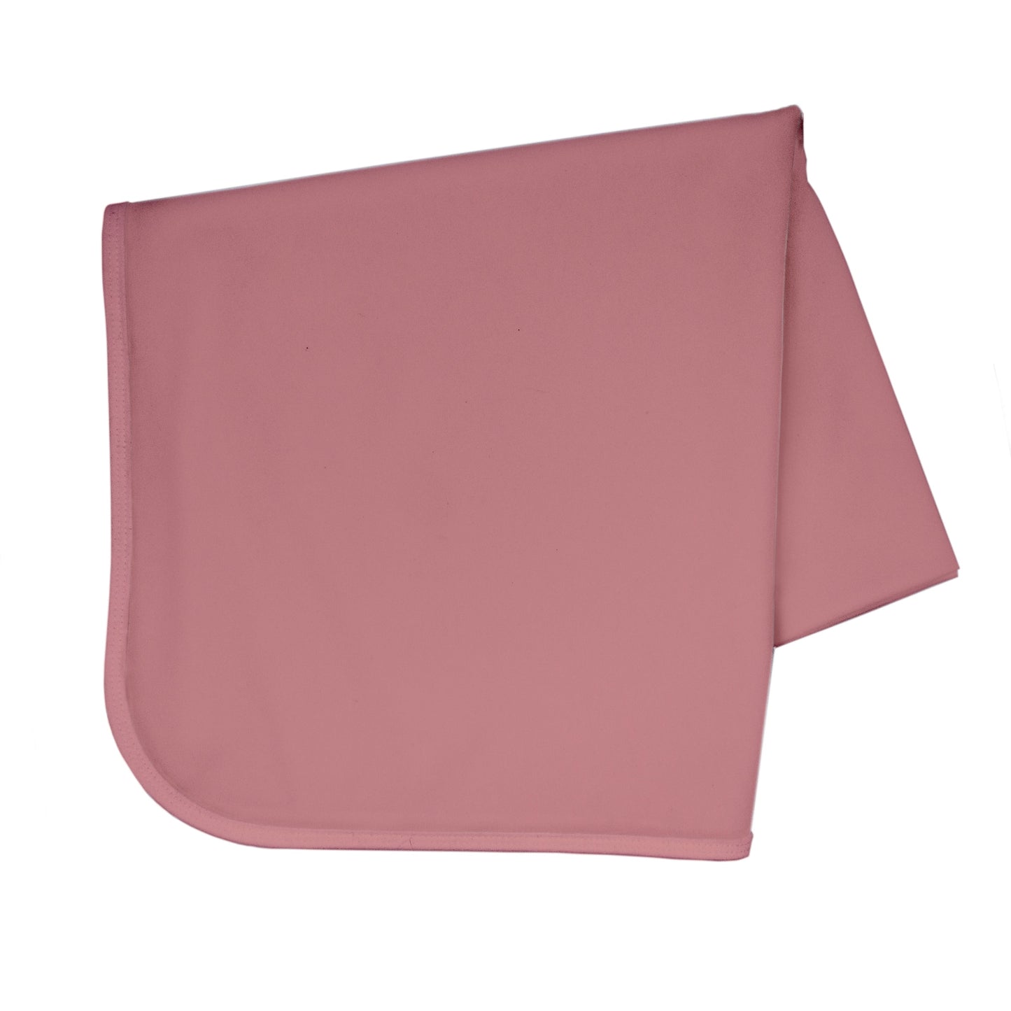 Solid Blush Minimalist Splash Mat - A Waterproof Catch-All for Highchair Spills and More!