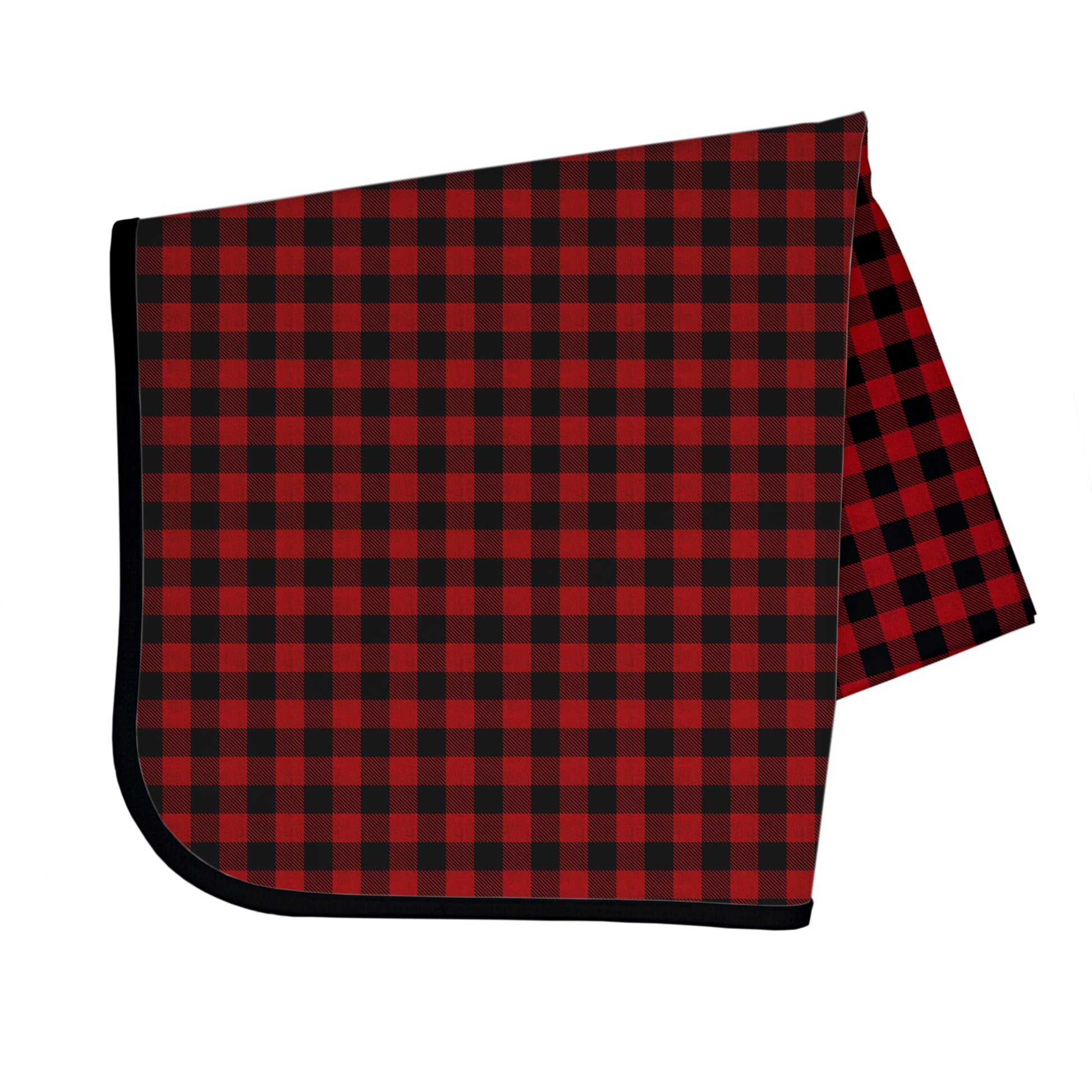 Red Buffalo Plaid Splash Mat A Waterproof Catch-All for