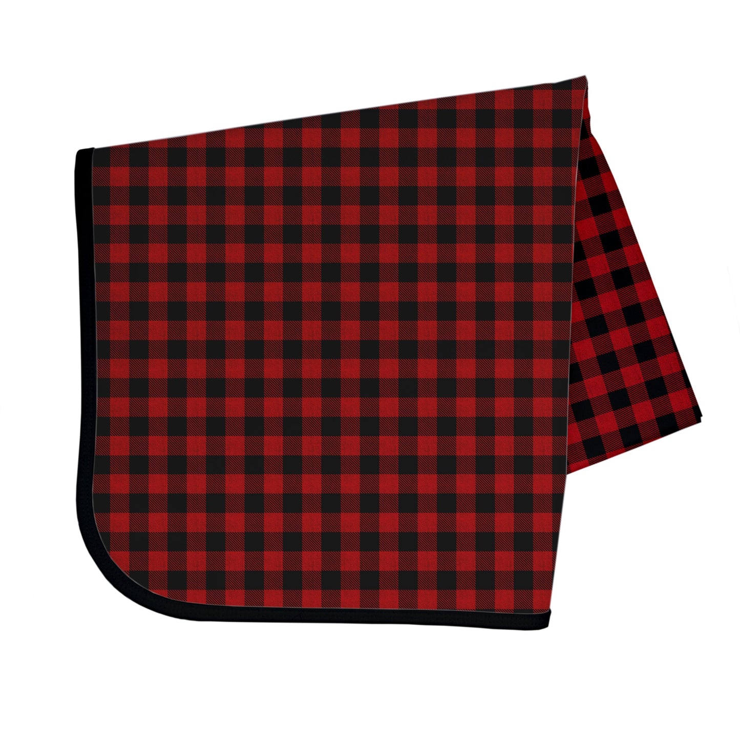 Red Buffalo Plaid Splash Mat - A Waterproof Catch-All for Highchair Spills and More!